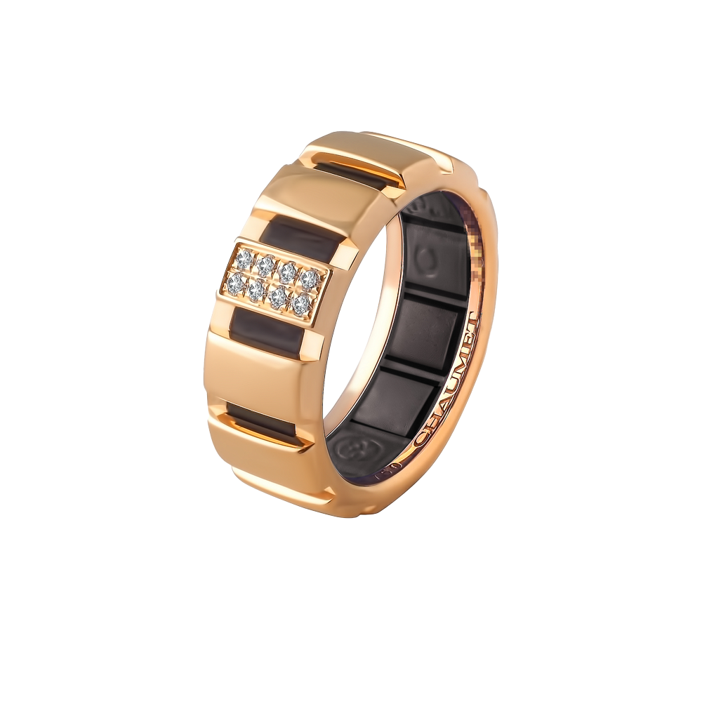 Кольцо Chaumet Class One Yellow Gold & Diamonds(54946) №2