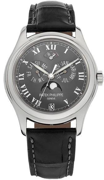 Швейцарские часы PATEK PHILIPPE Complicated Platinum Annual Calendar 5056P-001(36400) №2