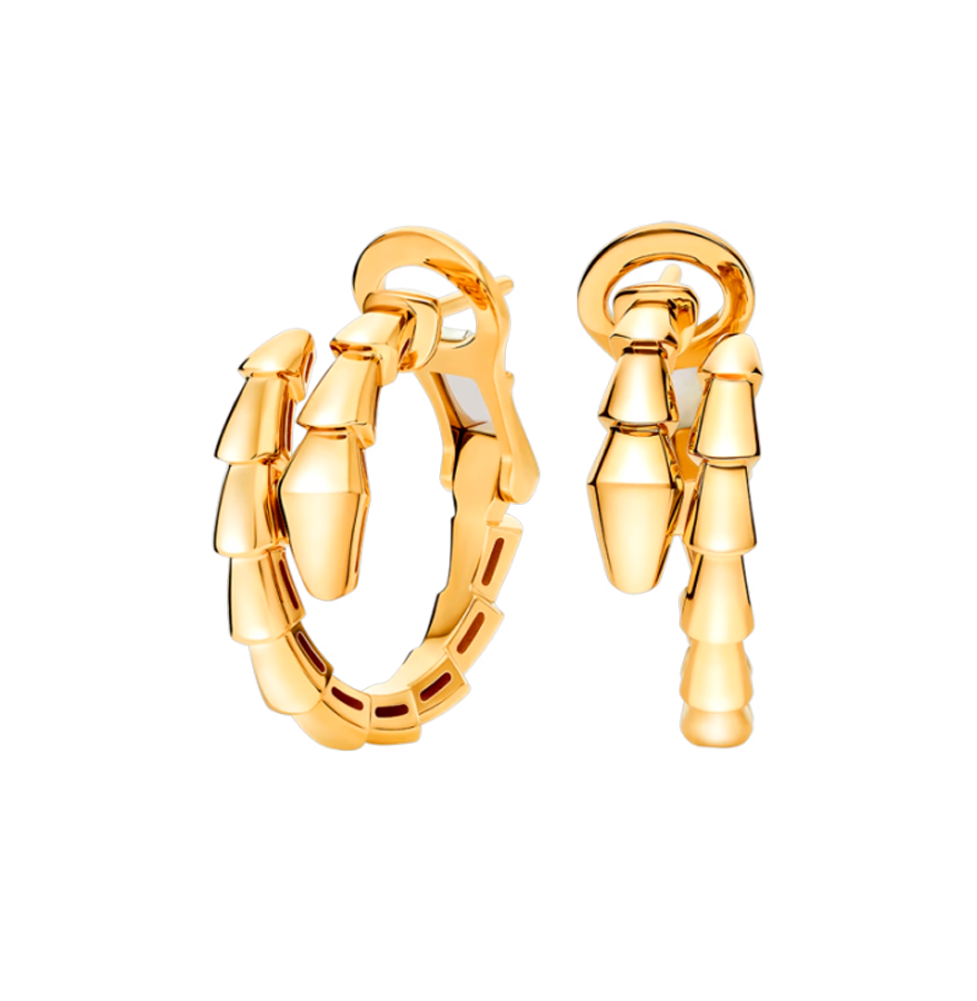 Серьги Bvlgari Serpenti Viper Yellow Gold 361291(53042) №3