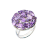 Кольцо No name White Gold & Amethyst(54958) №1