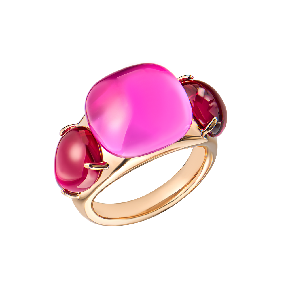 Кольцо Pomellato Rouge Passion Rose Gold & Ruby A.B505/9SRSZR-11(55088) №2