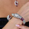 Браслет No name The Dragon Rubies 22,0 ct & Diamonds 8,85 ct & White Gold(36021) №4