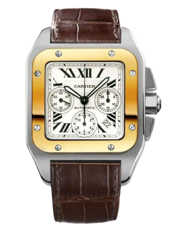 Швейцарские часы Cartier Santos 100 XL Chronograph 2740(53637) №2